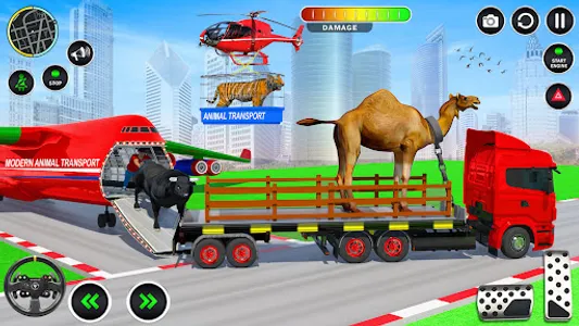 Animals Transport Truck Games screenshot 8