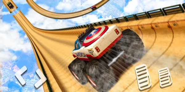 Monster Truck：Stunt Car Game screenshot 1