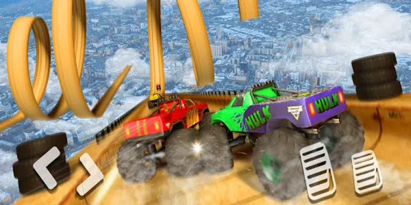Monster Truck：Stunt Car Game screenshot 3
