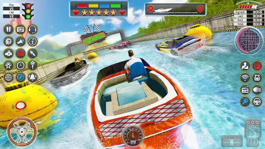 Speed Boat Racing: Boat games screenshot 8