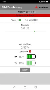 FibREmote App screenshot 2