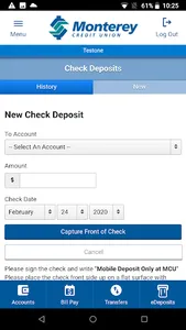 MontereyCU Mobile Banking screenshot 4