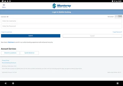 MontereyCU Mobile Banking screenshot 5