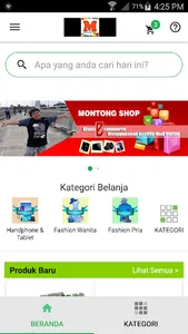 MONTONG SHOP screenshot 1