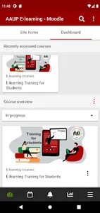 AAUP E-Learning screenshot 1