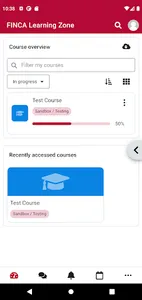 FINCA Learning Zone screenshot 1