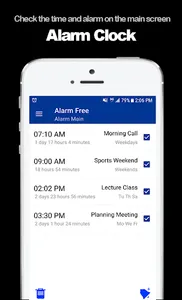 Alarm Clock Free (Wake Up) screenshot 0