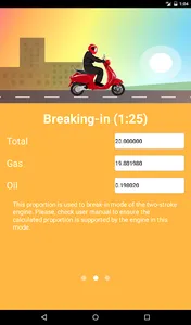 Fuel mixture calculator screenshot 4