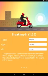 Fuel mixture calculator screenshot 7