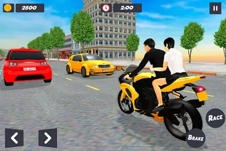 Bike Taxi Game: Driving Games screenshot 0