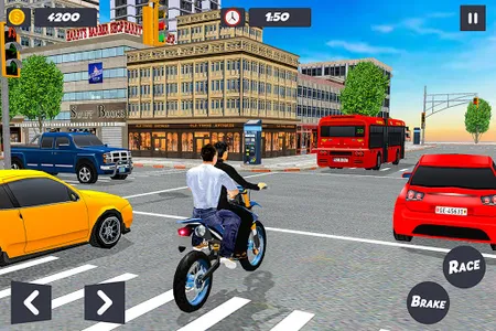 Bike Taxi Game: Driving Games screenshot 6
