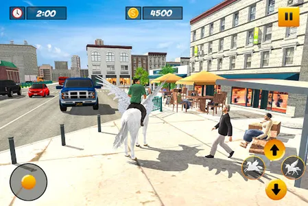 Unicorn Taxi: Flying Horse Sim screenshot 3