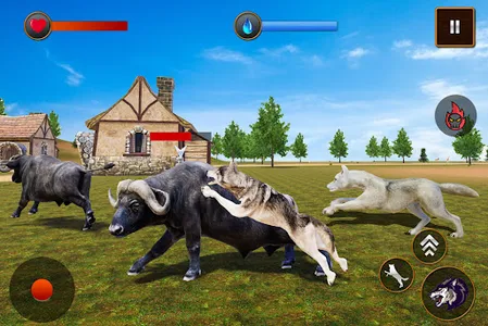 Wild Wolf Simulator: Wolf Life screenshot 1