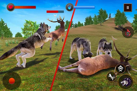 Wild Wolf Simulator: Wolf Life screenshot 3