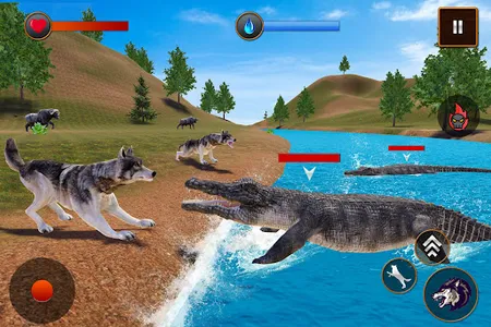 Wild Wolf Simulator: Wolf Life screenshot 5