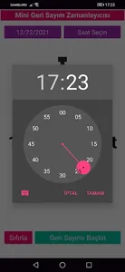 Mini Geri Sayım Zamanlayıcısı screenshot 1