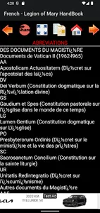 Handbook Legion of Mary-French screenshot 1