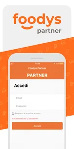 Foodys Partner screenshot 0