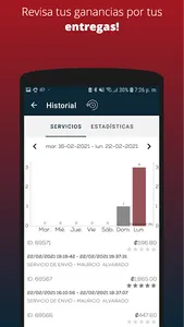 Moover - Repartidores de Moovi screenshot 9