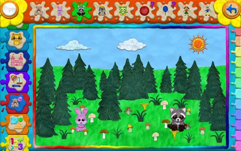 Kids Paint Plasticine Lite screenshot 0