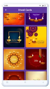 Diwali Wishes & Rangoli Cards screenshot 2