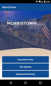 City of Morristown,TN Web App screenshot 0
