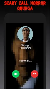 Obunga next Scary Call Game screenshot 1