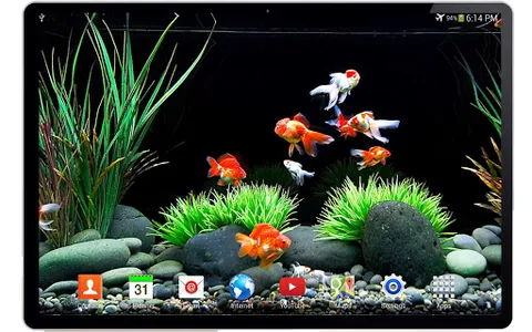 Goldfish Live Wallpaper screenshot 6