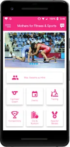 Mothers for Fitness & Sports screenshot 0
