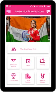 Mothers for Fitness & Sports screenshot 2