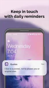 Motivation app - Daily Quotes screenshot 0