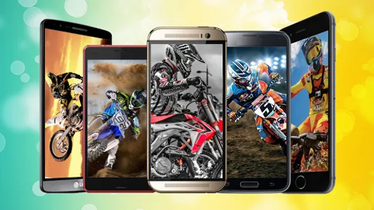 Motocross Wallpaper HD screenshot 0