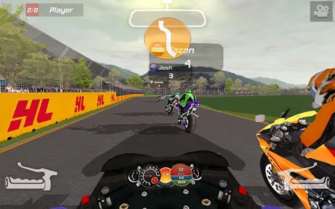 MotoVRX TV Motorcycle Racing screenshot 0