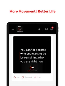 Motus Online Fitness screenshot 10
