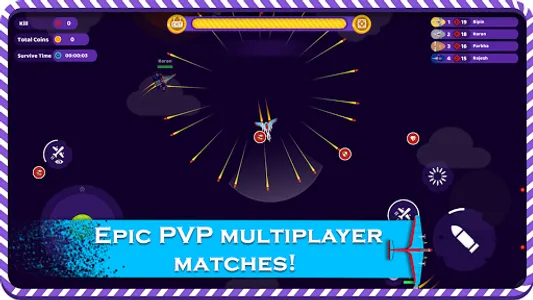 Merge: Fighter Jet in Epic Bat screenshot 1