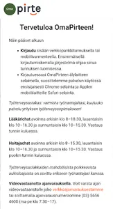 OmaPirte screenshot 1