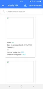 Movie Booking screenshot 0