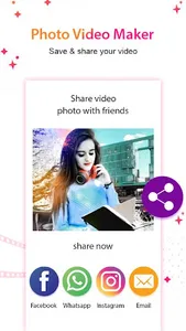Photo Video Maker with Music screenshot 7