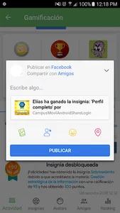 Campus Virtual Móvil UVEG screenshot 7