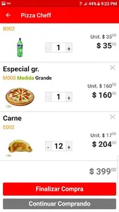 Pizza Cheff Móvil® screenshot 2