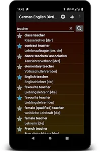 German English Dictionary OFFL screenshot 4