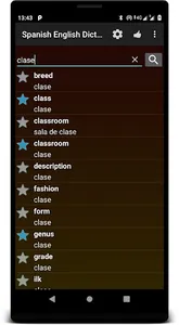 Spanish English Dictionary OFF screenshot 1