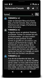 Dictionnaire Français Hors-Lig screenshot 1