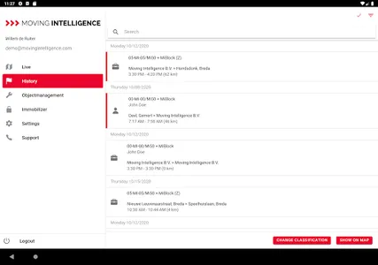 MiApp - Moving Intelligence screenshot 7