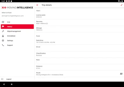 MiApp - Moving Intelligence screenshot 8