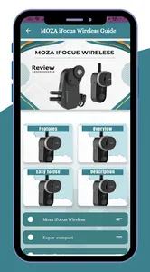 MOZA iFocus Wireless Guide screenshot 1