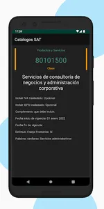 Catálogo claves SAT screenshot 5