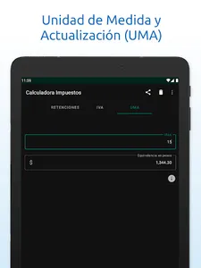 Calculadora de Impuestos screenshot 12