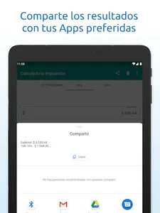 Calculadora de Impuestos screenshot 14
