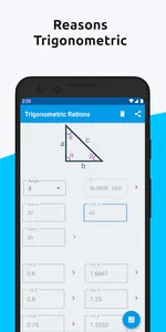 Trigonometry Calculator Pro screenshot 0